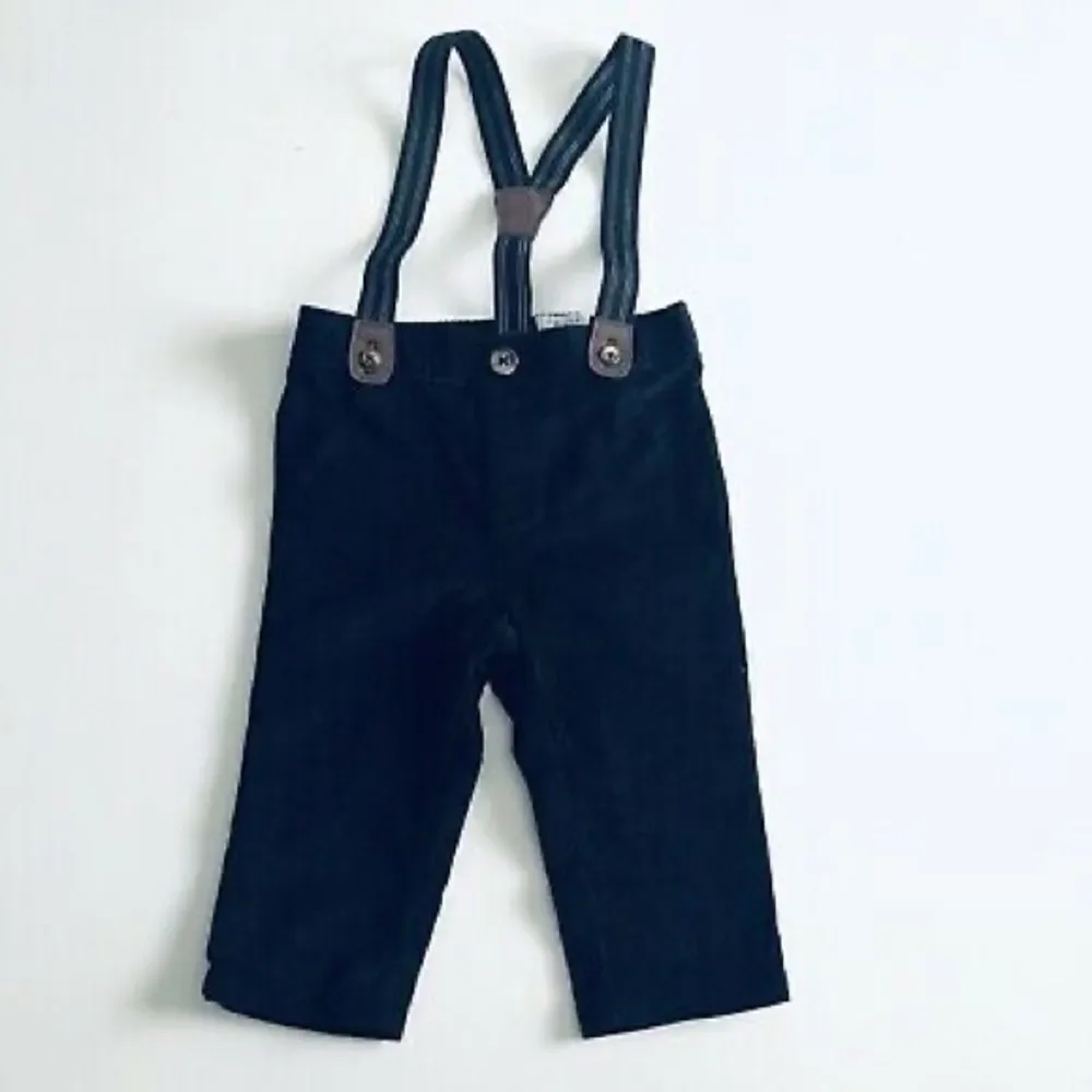 ✨HP✨Carter's Toddler Boys' 2-Piece Suspender Pants Set✨